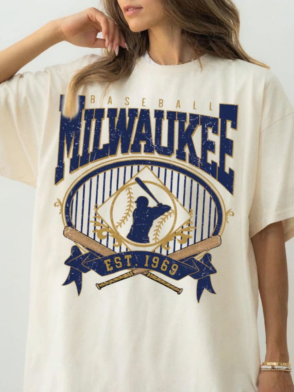 Retro Milwaukee Baseball Shirt